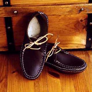 custom leather moccasins